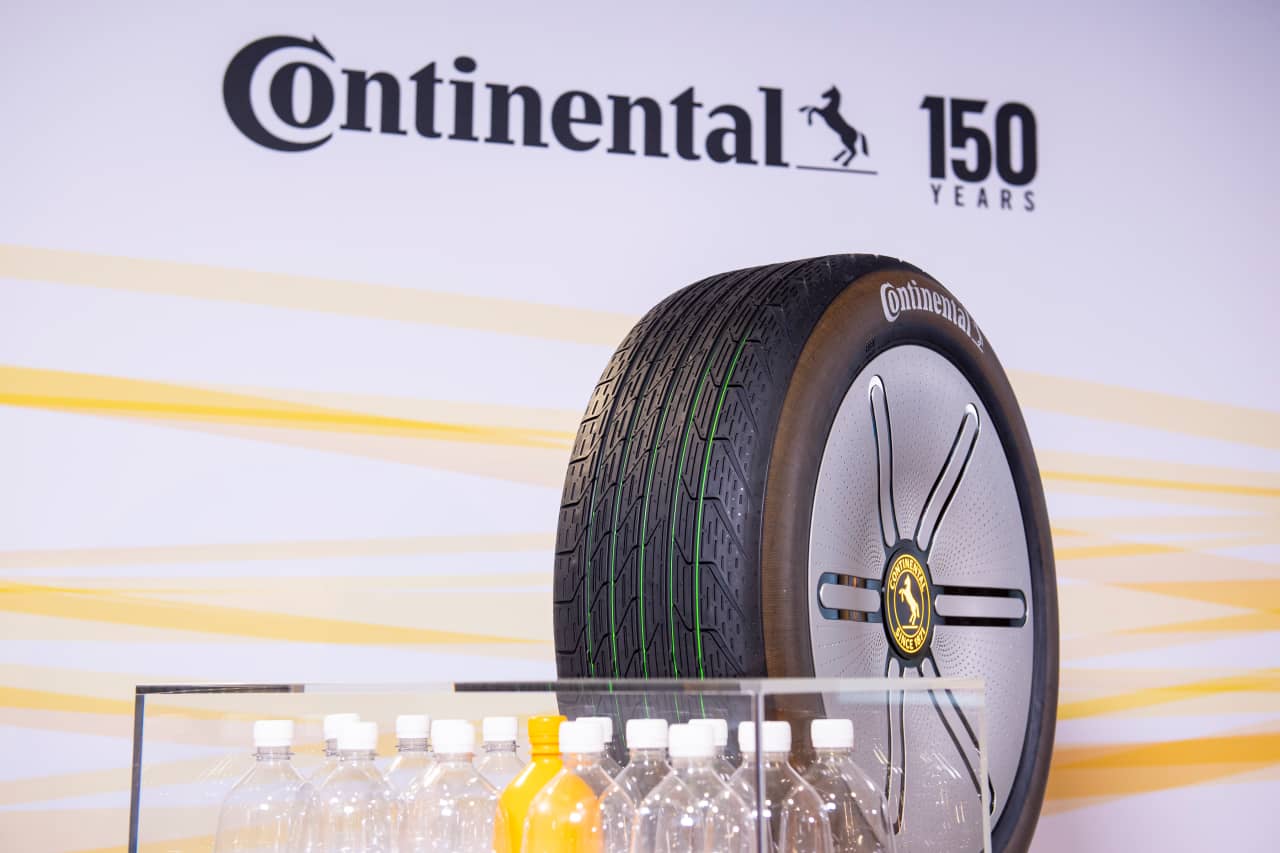 德国马牌轮胎母公司全球首发Conti GreenConcept绿色概念轮胎